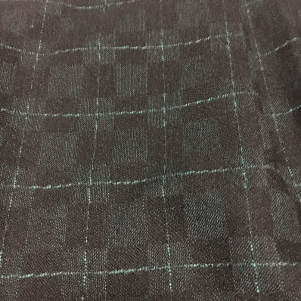 • BUNDLED // tahari plaid wool schoolgirl pencil skirt • - Picture 8 of 9